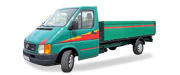 VW LT 28-46 II c бортовой платформой/ходовая часть (2DC, 2DF, 2